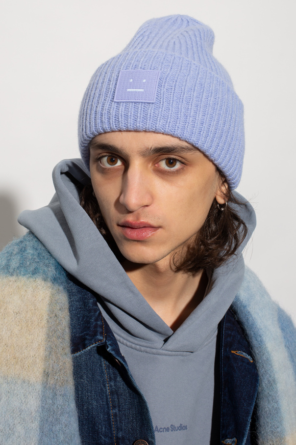 Acne studios beanie blue online